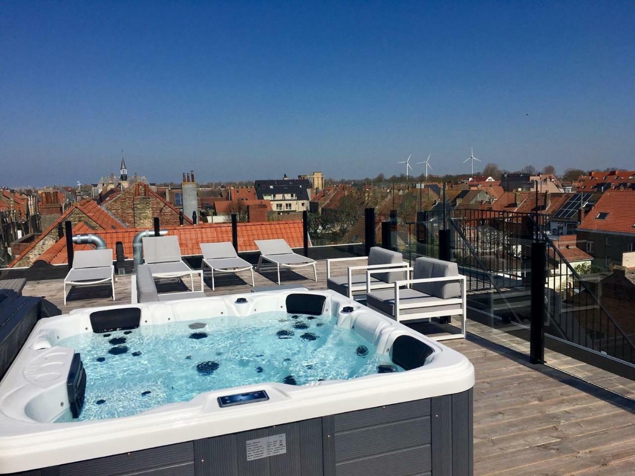 Luxurious Apartment In Nieuwpoort With Jacuzzi Zewnętrze zdjęcie