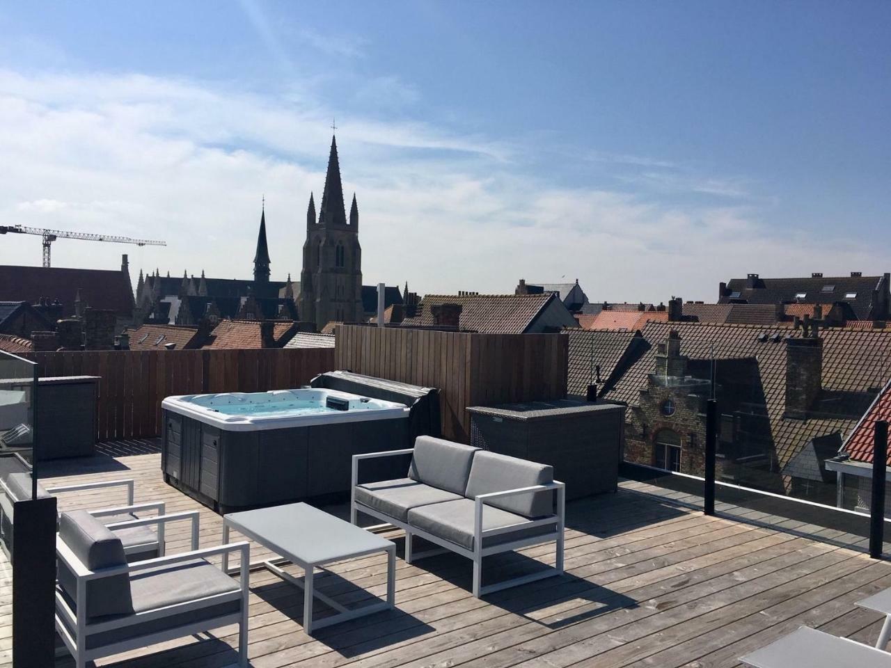 Luxurious Apartment In Nieuwpoort With Jacuzzi Zewnętrze zdjęcie